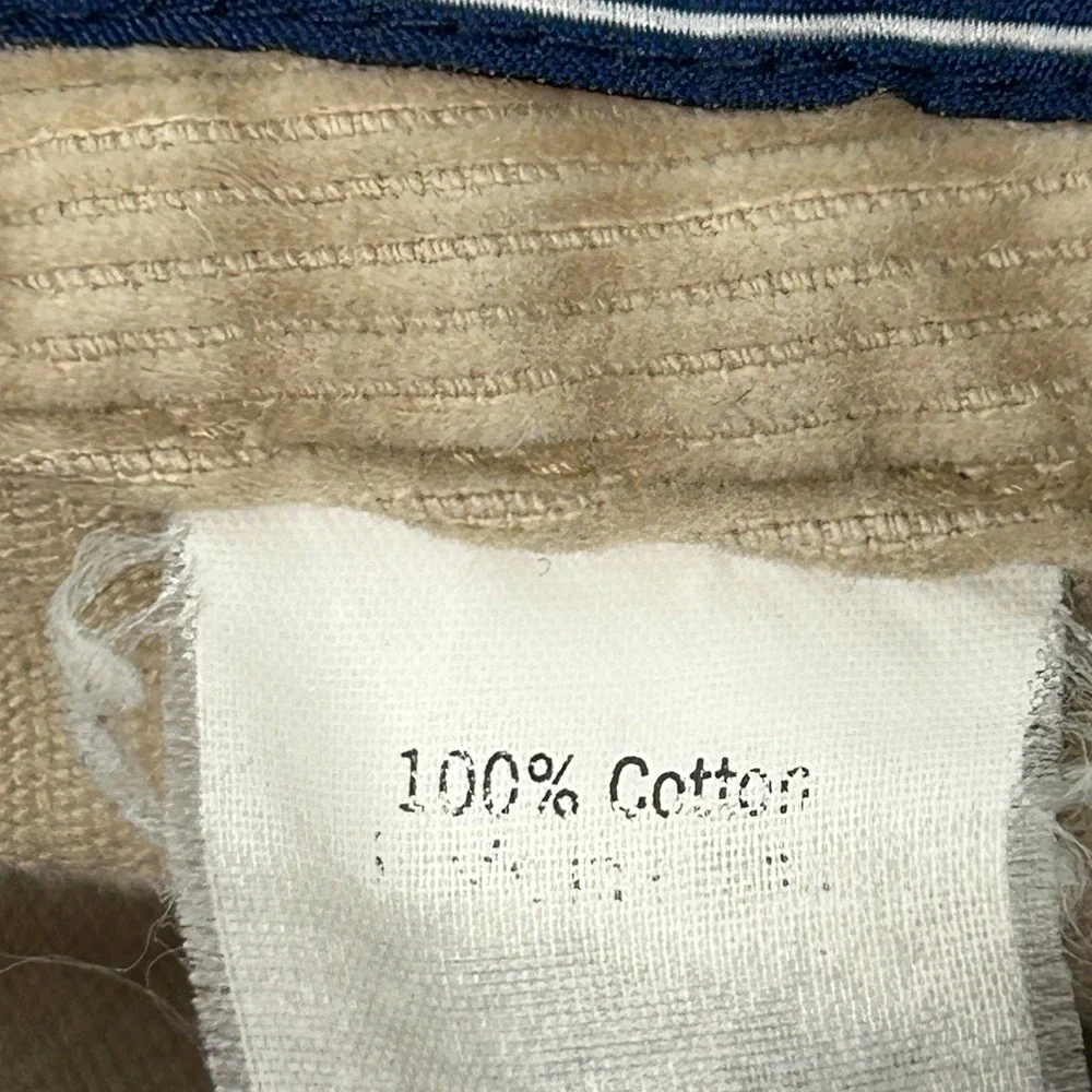 Vineyard Vines 5 Pocket Corduroy Pants Mens 33x30 (Act 31x28) Beige Straight Leg